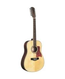 F64012-n акустична 12-струнен китара, натурален цвят, Caraya