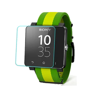 2 Бр./лот 2.5 D Премия от Закалено Стъкло За Sony Smart Watch 2 SW2 Протектор на Екрана Часовници Защитно Фолио за Sony Smartwatch 2