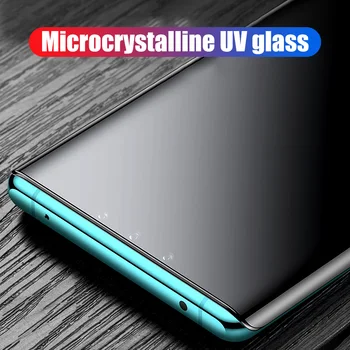Lamorniea 100D UV Течност Пълен Лепило Изогнутое Закалено Стъкло За Huawei P40 Pro UV Лепило Протектор на Екрана, за да Huawei P30 P20 Pro Lite