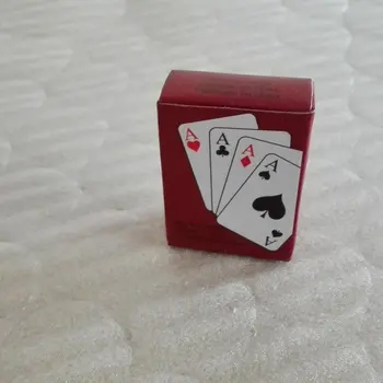 Игра на Карти за покер Преносим Мини-Малка Покер Интересна игра на карти, На открито или в пътуване Мини-Ръжени