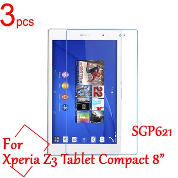 3шт Ултра Прозрачно/Матова/Нано-Защитно фолио за LCD дисплеи за Sony Xperia Z3 Tablet Compact 8 инча SGP621 Защитно фолио за лаптоп