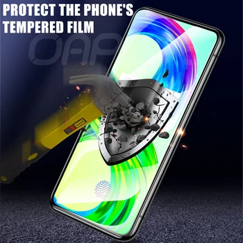 9D Пълно Защитно Стъкло за Realme 8 Pro 7 7i е Закалена Защитно фолио за екрана на Realme 6 5 Pro 6i 6S 5i 5S C21 C15 C11 C3 C3i Стъкло