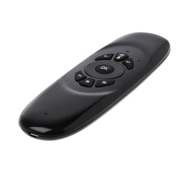 C120 Fly Air Мишка С Микрофон за Гласово Търсене 2.4 G Мини Безжична Клавиатура за PC TV W8ED