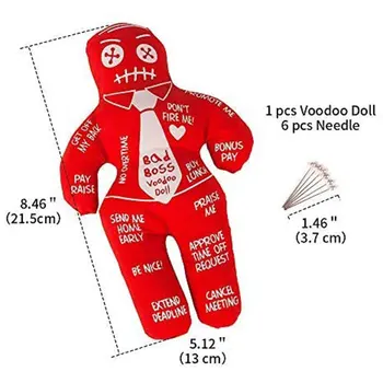 Персонални Отмъщението На Вуду Проклятие Кукла Плат Карикатура Червена Кукла Празнична Парти Подарък Бижута, Играчки За Деца Вълнение
