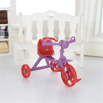Кукла, играчка количка за малки аксесоари за кукли кукла триколка пластмасов модел на кола играчка