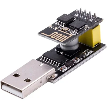 Нов Модул Последователно Безжични Радиоприемник ESP-01 с USB-Датчиците, Подходящ за Arduino