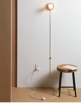 INS Nordic Проста Стенни лампа с ключ за Творчески led монтиран на стената Лампа, Нощна лампа Лестничный лампа, Хол, Баня Лампа