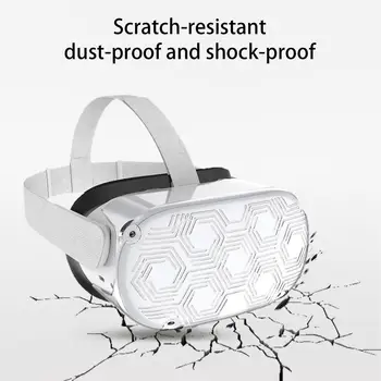 Защитно покритие за VR-слушалки със защита от надраскване Капак на Обектива За Oculus Quest 2 Аксесоари Пылезащитная Защитната обвивка на предната Камера