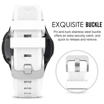22 мм и Каишка за часовник Correa за Garmin Vivoactive 4 Каишка силикон гривна за Huawei Honor Magic Watch 2 46 мм Аксесоари за гривни