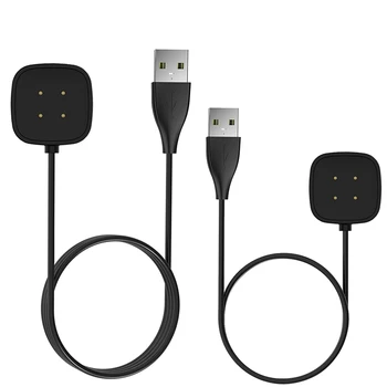 Докинг станция, Зарядно Устройство и Адаптер за USB Кабел За Зареждане на Основния Захранващ Проводник за Fitbit Sense/Versa 3 Смарт Часовници Versa3 Аксесоар за смарт часа