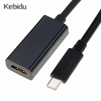 USB Тип C за HDMI-съвместим Адаптер 4 До 60 Hz Тип C 3.1 до Женски Адаптер Конвертор за Samsung S9/8 на HTC, HUAWEI LG