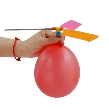 Традиционен Класически Балон, Самолет, Хеликоптер, За Деца Детска Чанта За партита Пълнител Летяща Играчка На Открито Случаен Цвят