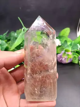 Естествен кварцов кристал енергиен чай crystal Рейки таблетка пръчка вътрешната стая мода хол декоративна каменна статуя на изцеление