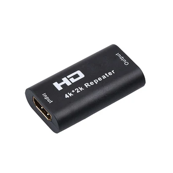Мини HDMI-съвместим удължител Ретранслатор 1080P, 4K*2K 3D Усилвател на сигнала Усилвател 4,95 Gbit / с HDTV AH131+ HDMI-съвместим удължител