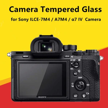 A74 A7IV Помещение Оригиналната Камера 9H Закалено Стъкло LCD екран Протектор за Sony ILCE-7M4 / A7M4 / α7 IV Място