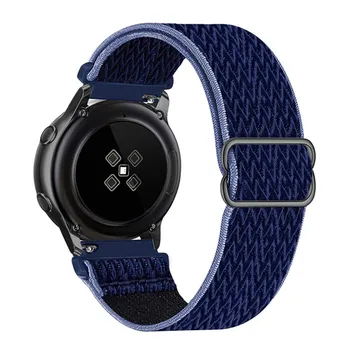 20 мм/22 мм и каишка за Galaxy Watch 3 45 mm/46 мм/42 мм/активни 2 Samsung Gear S3 Граничен найлонов гривна Huawei watch GT 2 2д pro каишка