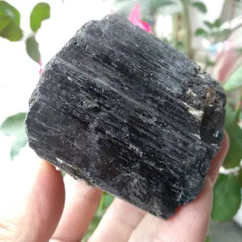 1бр 120-160 грама на Голям Черен Турмалин Красив Кристал от Естествен Камък