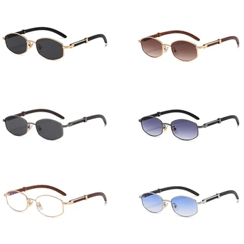 Peekaboo мъжки ретро слънчеви очила реколта женски метални сини, кафяви женски мъжки слънчеви очила с uv400 2022 дропшиппинг летен стил