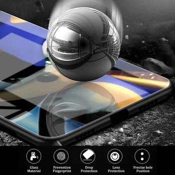 Способи за Звуков игри Стъклен калъф за Samsung Galaxy S20 FE S21 Плюс S9 S10 Забележка 10 Lite 20 Ултра 9 S8 S10e Модни капак на телефона Lunda
