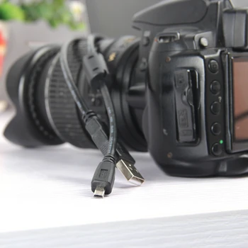 USB кабел за фотоапарати NIKON Coolpix S4200 S4300 S500 S510 S5100 S520 S560 S570 S600 S6000 S6100 S6200 S6300