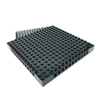 Поддържаща плоскост От Мелкодисперсных Блокове Може да Бъде Сращена 16*16Dot Мозайка Поп-Пиксел Живопис на Пиедестал е Съвместим с аксесоар Lego 65803