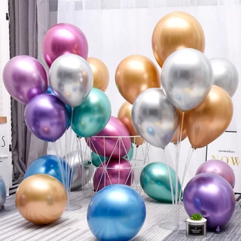 Смесени Златни Балони, Конфети Декорация На Рождения Ден На Децата На Възрастни Метален Балон На Балон Сватба, Рожден Ден Балон Декор Балон