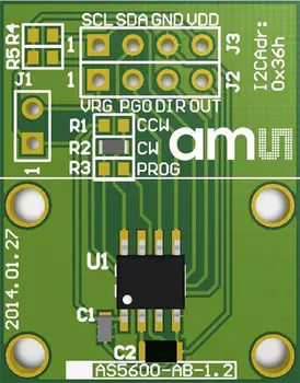 AS5600-SO_EK_AB Модул за оценка на петна магнитен датчик Магнитен сензор 12-битов