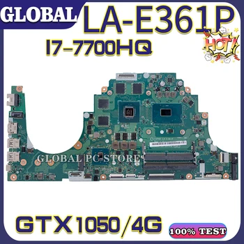KEFU за дънната платка на лаптоп ACER ACER Aspire VX5-591 VX5-591G дънна платка тест на дънната платка OK LA-E361P Процесор I7-7700HQ GTX1050 C5PM2