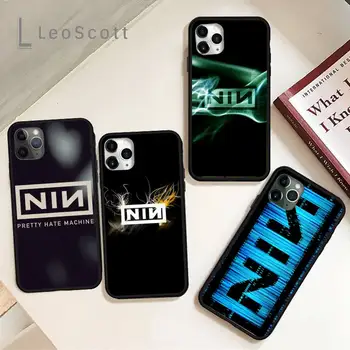 Калъф за телефон Nine Inch Nails NIN за iPhone 11 12 mini pro XS MAX 8 7 6 6S Plus X 5S SE 2020 XR