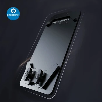 Mijing HG201 Регулируема Фиксирано Закрепване За облекчаване на Стъкло на задния капак на телефона за Ремонт на Държач за облекчаване на Стъкло заден капак iphone