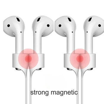 Калъф За слушалки Oppselve За Apple Air Шушулките Силиконова Капачка Безжична Bluetooth Калъф За Слушалки Защитни Аксесоари AirPods Бял