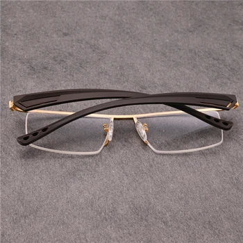Vazrobe Големи Очила в Рамки Мъжки слънчеви Очила Ширина 163 мм Мъжки Бизнес Очила за предписване на очила с фирмен дизайн