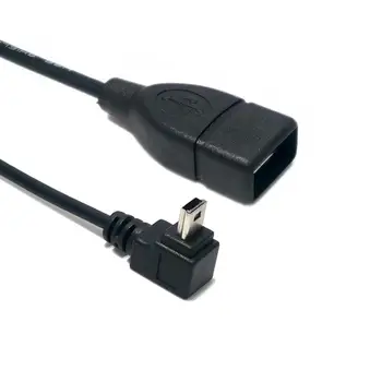 тест преди изпращането на USB A Женски към Mini USB B Мъж Кабел-Адаптер 5 ПЕНСА OTG V3 Порт за Кабел За Предаване на Данни За Автомобилни Аудио Таблет За MP3 MP4