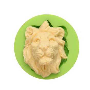 3D Сладък Лъв Завързана Торта Мухъл Фондан Мухъл Силиконова Форма Инструменти За Украса на Торта направи си САМ Инструменти За Печене на Торта