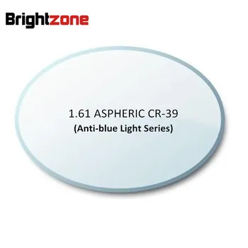 1.61 Асферический Анти-синя светлина Компютърно радиация и защита от ултравиолетовите лъчи HC Антибликовые очила CR-39 от смола с рецепта лещи