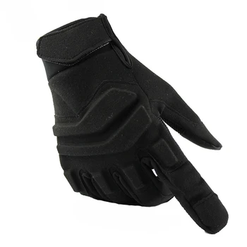 Мъжки Тактически Ръкавици с пълна Пръст Военни Спортни Ръкавици за Еърсофт оръжия и пейнтбола Зимните Топлинни Ръкавици за сензорен екран Ръкавици за къмпинг