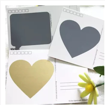 Скреч етикети Етикети за съобщения картичка скреч покритие за чесане филм креативни стикери САМ по поръчка на златна любов