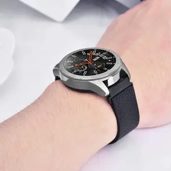 Магнитна каишка за Samsung Galaxy watch 3 Active 2 45/41 мм 46/42 мм гривна Gear S3 Frontier Кореа Huawei GT/2/2e каишка 20/22 мм