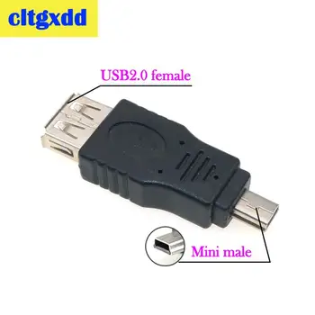 Cltgxdd Micro Mini V3 Адаптер USB 2.0 Женски Мъжки Micro OTG Порт за Захранване На 90 Градуса Правоъгълни USB OTG Адаптер