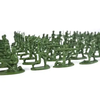 56 парчета от 5 см солдатский костюм на военен модел пясък маса сцена на детски образователни играчки