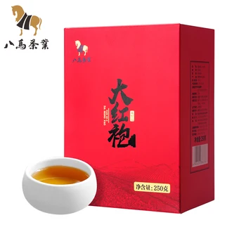 DA-0052 Китайски чай Бама чай 250 грама чай дахунпао черен чай да хонг рп чай китайски черен чай Дахунпао черен чай Осем коня чай