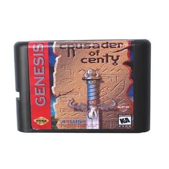 Кръстоносец Centy NTSC-САЩ 16-битова игрална карта MD За Sega Mega Drive За Genesis