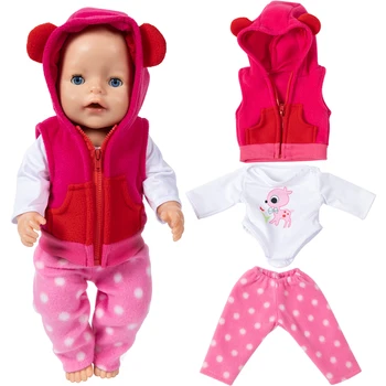 Meired Топъл костюм стоп-моушън Облекло, подходящо за 43 см, дрехи за новородени, кукли, Аксесоари за кукли преродения