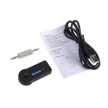 2 В 1 Безжична Bluetooth съвместим Адаптер Приемник-Предавател 5.0 3.5 мм Жак За Автомобилни Музикални Аудио Aux A2dp Приемник За Слушалки