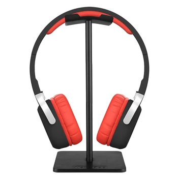 SZXEST Поставка За слушалки Притежателя Слушалки Алуминиево Укрепване на Планк Гъвкав облегалката за глава ABS Солидна Основа за всички серии на Philips слушалки