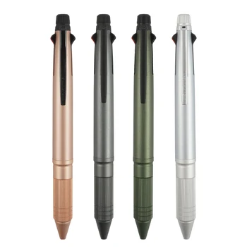Япония uni 4+1 метална богат на функции химикалка писалка MSXE5-2000A-05 химикалка писалка 0,7 мм + механичен молив 0,5 мм