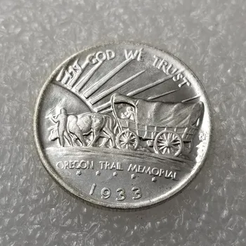 Старинни занаяти Американски 1933 1939 година Орегонская пътека проблем сребърен долар