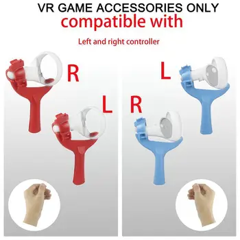 Контролер VR Дръжка за гребло Дръжка на ракета за тенис на маса За аксесоари Oculus Quest 2 VR Много реалистична Усъвършенствана VR N0M1