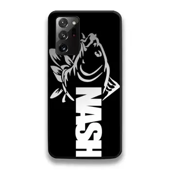 Калъфи за телефони с логото на Nash Fishing за Samsung Galaxy Note20 ultra 7 8 9 10 Plus lite M51 M21 M31S J8 2018 Prime