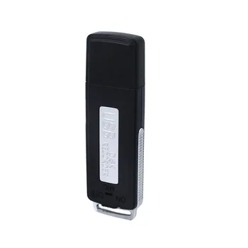 TISHRIC USB-устройство, записващо Преносим U-Disk Аудиомагнитофон Записващо Устройство 8 GB Звукозаписывающее устройство Цифров Диктофон Диктофон